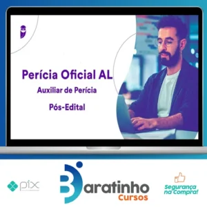 Perícia Oficial de Alagoas (Auxiliar de Perícia) Pacote - 2022 (Pós-Edital) - Estratégia Concursos