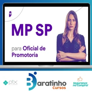 Pacote - MP-SP (Oficial de Promotoria) Pacotaço - Pacote Teórico + Passo Estratégico - Estratégia Concursos
