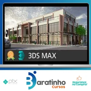 3DS Max Básico + Maquete de Exteriores - Cursos Construir