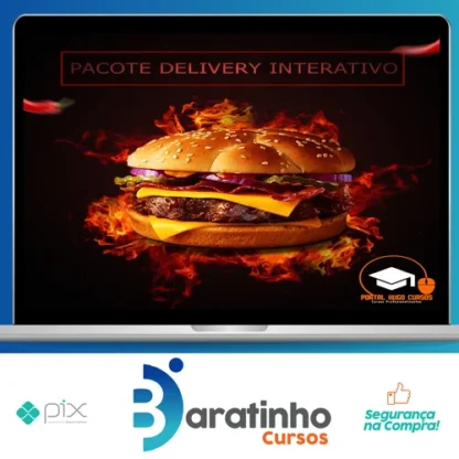 Pacote Delivery Interativo Sistema Deliverys - Hugo Cursos