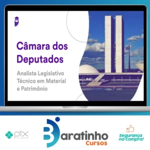 Pacotaço Câmara dos Deputados (Analista Legislativo: Técnico em Material e Patrimônio) 2023 Pré-Edital - Estratégia Concursos