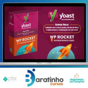 Pacote WP Rocket Pro v3.17.0.2 + Yoast SEO Premium v23.5+ Addons - combo