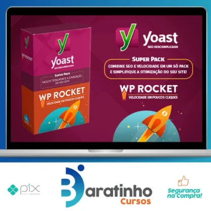 Pacote WP Rocket Pro v3.17.0.2 + Yoast SEO Premium v23.5+ Addons - combo