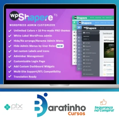 WPShapere WordPress Admin Theme - v7.0.8