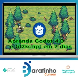 Aprenda Godot 4.0 e GDScript em 7 Dias - Davi Bandeira