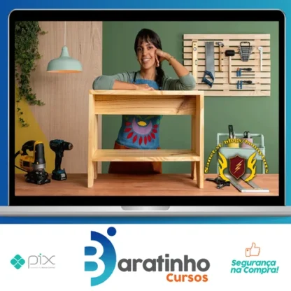 Domestika: Marcenaria Construa Seu Primeiro Móvel - Eva Mota