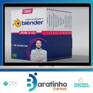 Dominando o Blender: Aprenda de Vez - Wellington Coloni