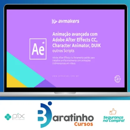 Animação Avançada com Adobe After Effects CC, Character Animator, DUIK e outros Scripts - AvMakers
