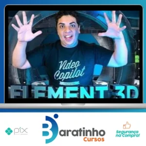Motion Graphics com Element 3D - Felipe Vieira