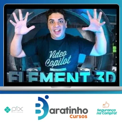 Motion Graphics com Element 3D - Felipe Vieira