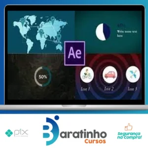 Adobe After Effects Infographics & Data Visualization - Nshuti Paulin [INGLÊS]