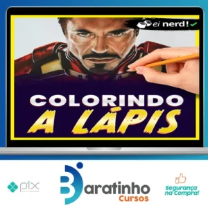 Colorindo a Lapis - Ei Nerd