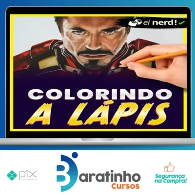 Colorindo a Lapis - Ei Nerd