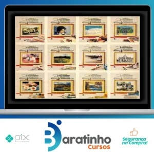 Curso de Pintura e Desenho - Editora Globo