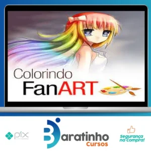 Curso de Pintura: Colorindo Fanart - Mayara Rodrigues