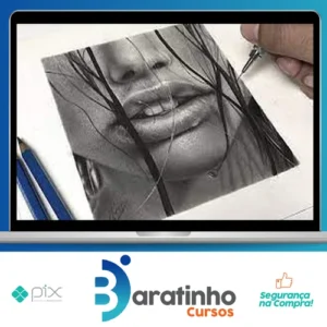 Desenho Realista com Lápis de Cor - Cleison Magalhães