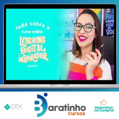 Lettering Digital Inspirador - Inspiralisa