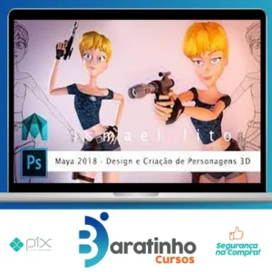 Maya Design e Criação de Personagem 3D - Ismael Lito