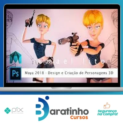 Maya Design e Criação de Personagem 3D - Ismael Lito