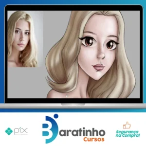 Transformando Pessoas Reais em Personagens Disney e Anime - J. Lima Ilustrador