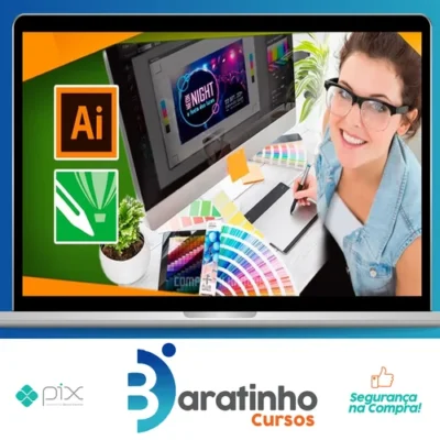 Curso Design Gráfico Definitivo e Prático: Iniciante ao Avançado - Marcos Schmidt