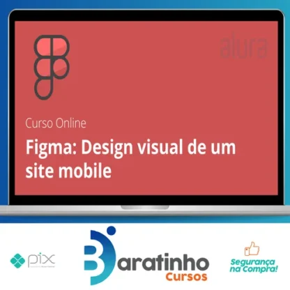 Alura: Figma, Design Visual de um Site Mobile - André Lisboa