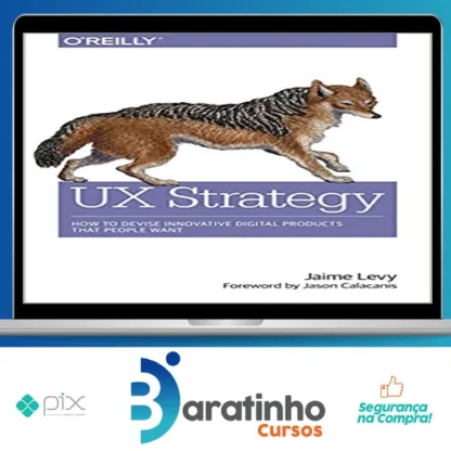 O'Reilly Books: UX Strategy How to Devise Innovative Digital Products that People Want - Jaime Levy [INGLÊS]