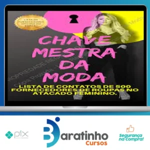 Lista de Fornecedores: Chave Mestra da Moda - Autor Desconhecido