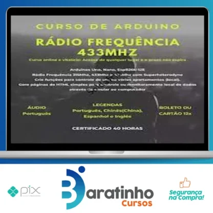 Arduino: Radio Frequência 433mhz - Gilson de Freitas