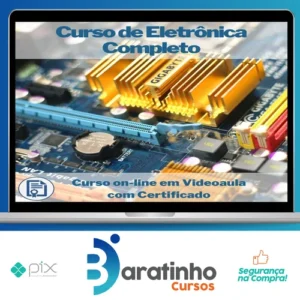 Curso de Eletronica em 5 Dvd (Video Aula) - Autor Não Informado