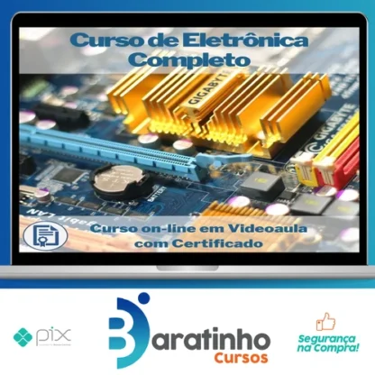 Curso de Eletronica em 5 Dvd (Video Aula) - Autor Não Informado