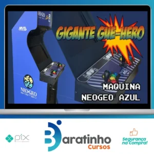 Eletrônica Para Arcades Fliperama - Gigante Gue-Hero