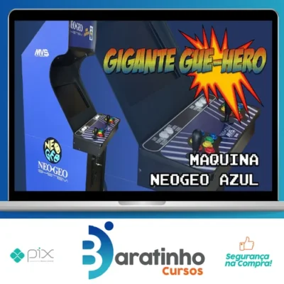 Eletrônica Para Arcades Fliperama - Gigante Gue-Hero
