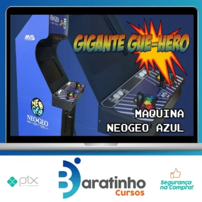 Eletrônica Para Arcades Fliperama - Gigante Gue-Hero