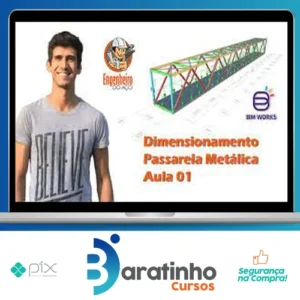 Dimensionamento de Passarela Metálica 25M - Ítallo Bernardo