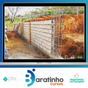 Muro de Arrimo em Blocos - Victor Wichan