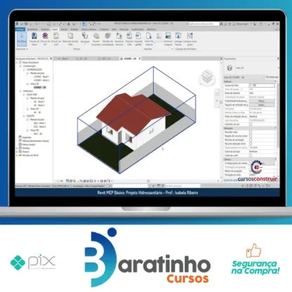 Revit Mep Básico: Projeto Hidrossanitário de Residência Popular - Isabela Ribeiro