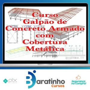 Cypecad: Barracão com Cobertura Metálica - Ítallo Bernardo