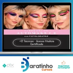 Automaquiagem 2.0 + Maquiagem Artística - Pietra Beatriz Pereira