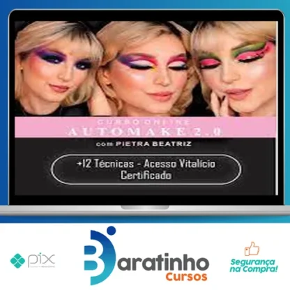 Automaquiagem 2.0 + Maquiagem Artística - Pietra Beatriz Pereira