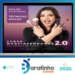 Curso Maquiagem Na Web - Andreia Venturini