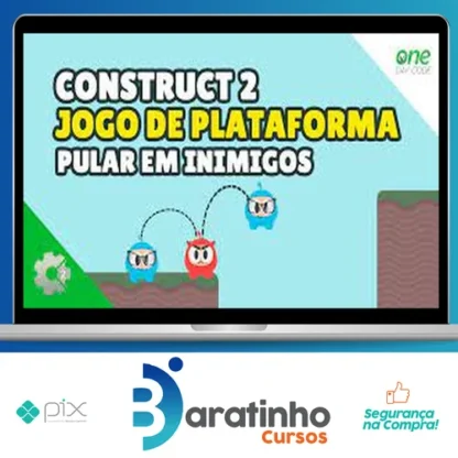 Aprenda a Criar Jogos com Construct 2: 10 Cursos em 1 - One Day Code