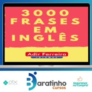 3000 (Frases + Áudio) em Inglês - Adir Ferreira