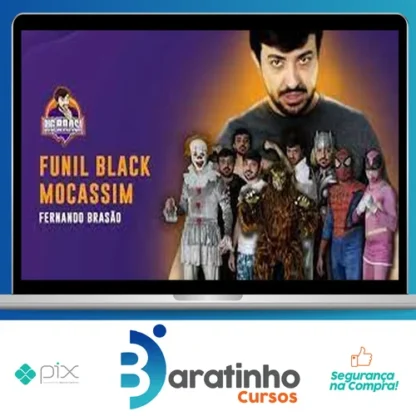 Funil Black Mocassim - Fernando Brasão