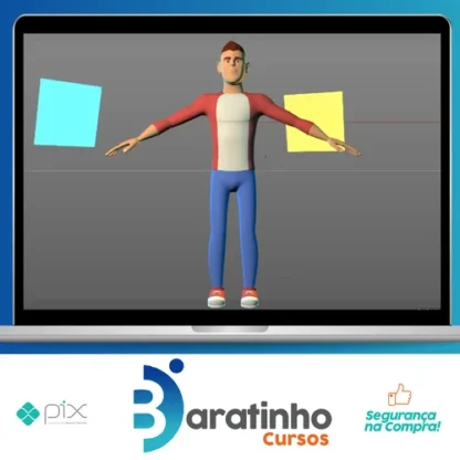 Curso de Cinema 4D (Criando Personagem) - Héber Simeone