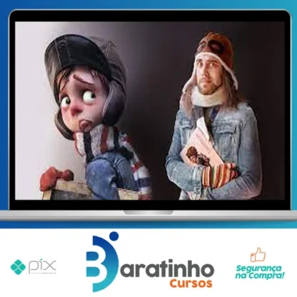 DOMESTIKA: Criação de personagens do 2D ao 3D - Matias Zadicoff [ESPANHOL]