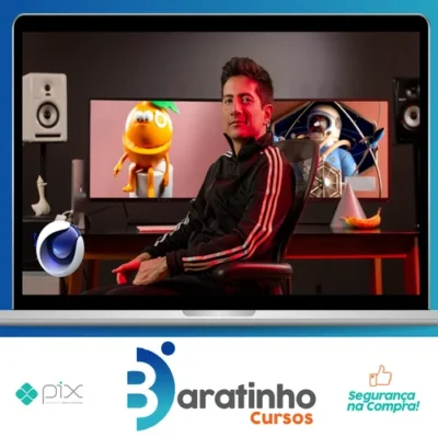 Domestika: Ilustración 3D con Cinema 4D - Aaron Martinez [ESPANHOL]