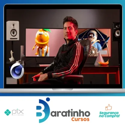 Domestika: Ilustración 3D con Cinema 4D - Aaron Martinez [ESPANHOL]
