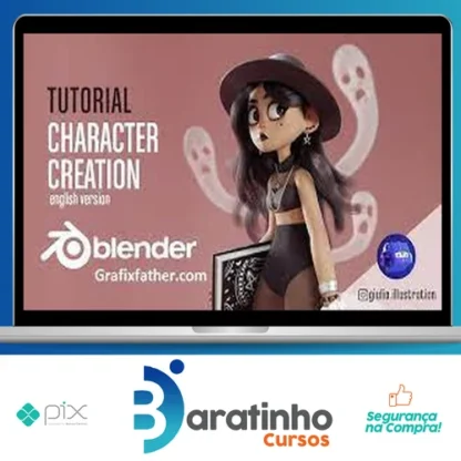 Gumroad: Character Creation in Blender - Giulia Marchetti [INGLÊS]