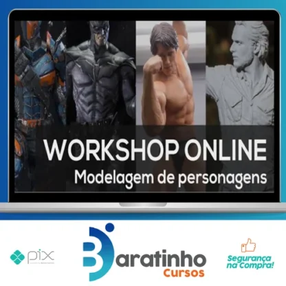 Modelagem de Personagens Para Impressão 3D - Bernardo Yang